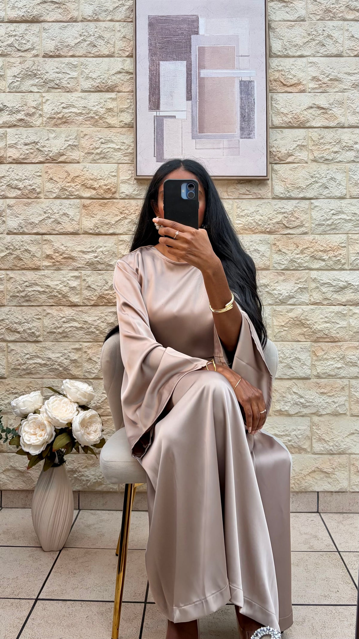 ROBE LAYANE - BEIGE