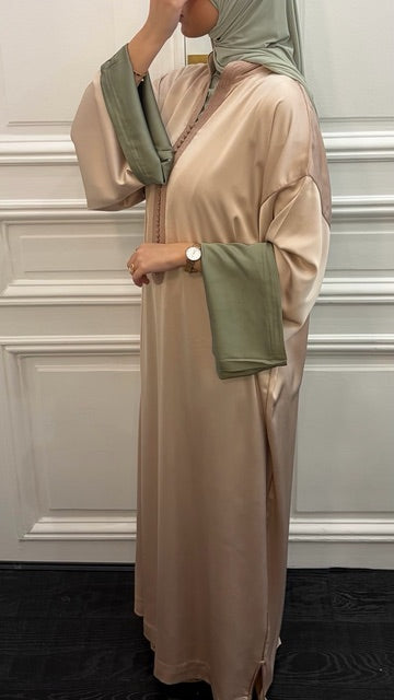 ROBE ELAYA - BEIGE