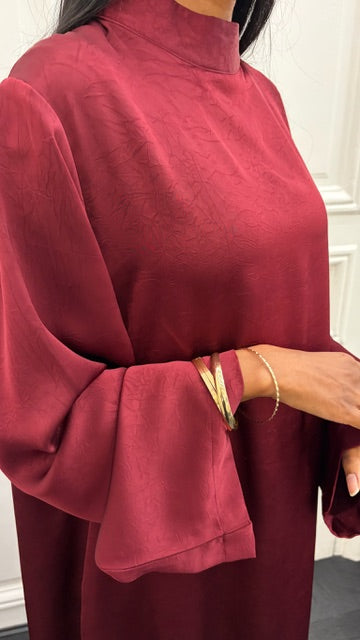 ROBE ASSYL - BORDEAU
