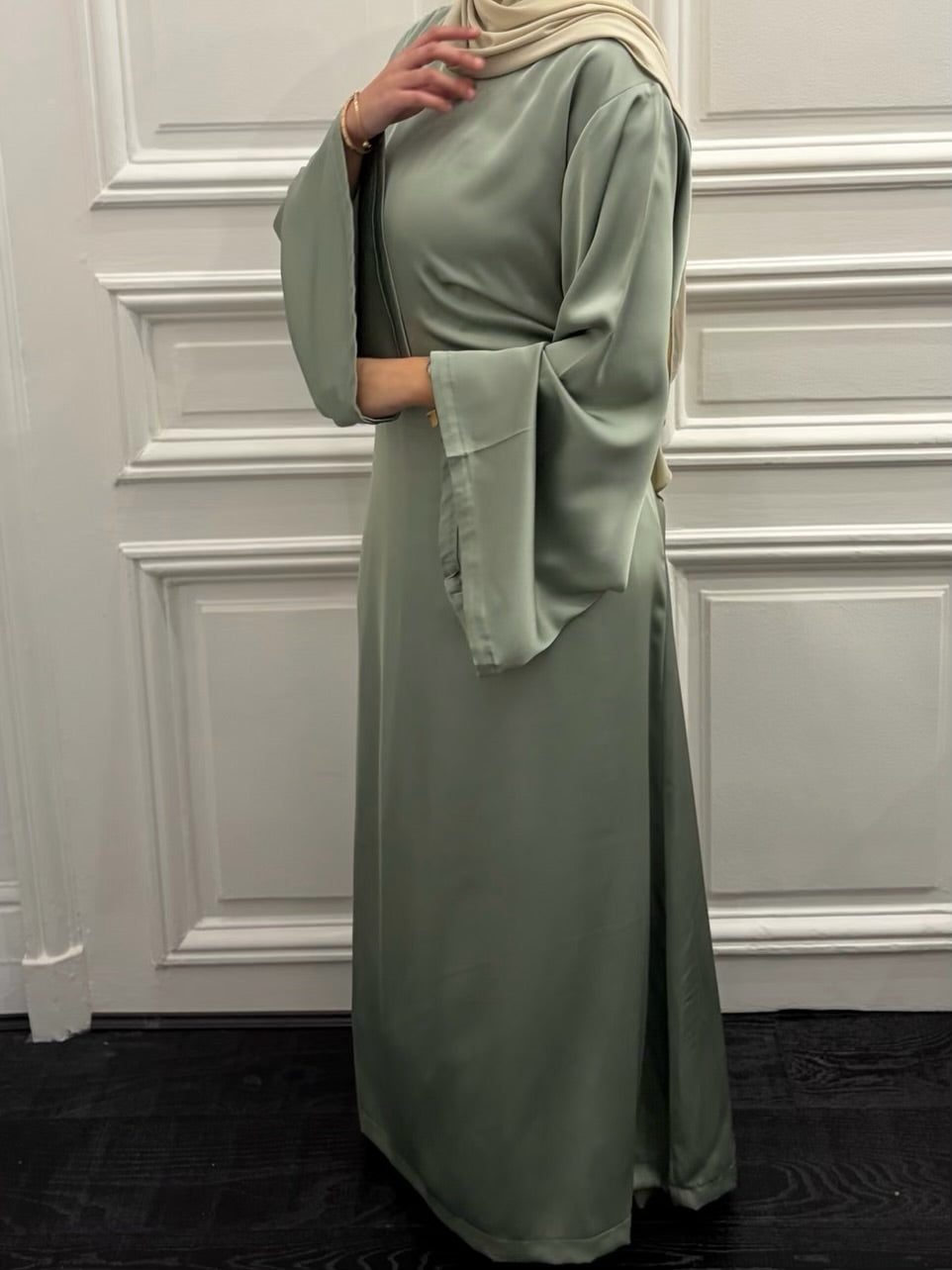 ROBE LAYANE - VERT EAU
