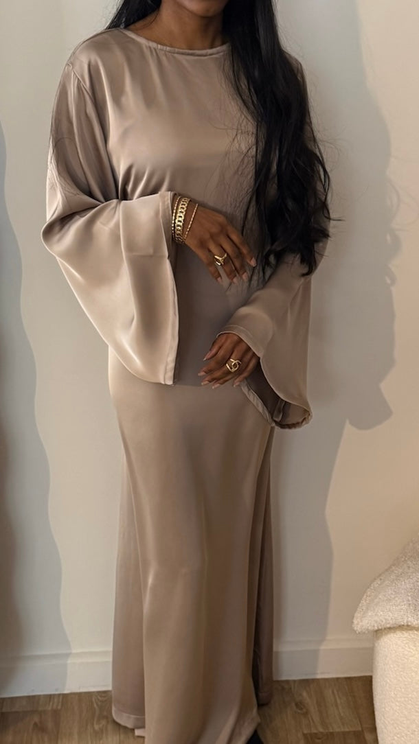 ROBE LAYANE - BEIGE